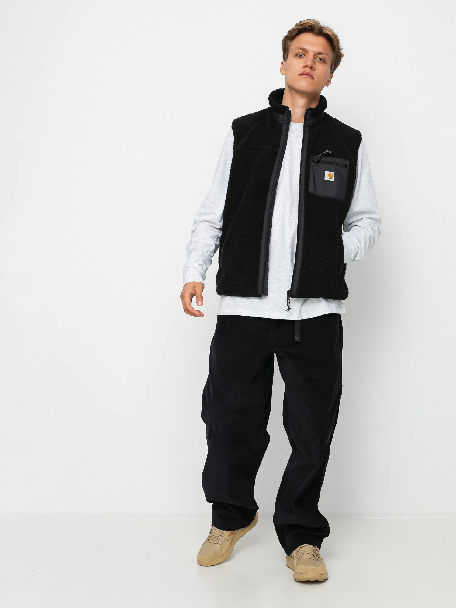 Carhartt WIP Prentis Liner Vest (black/black)