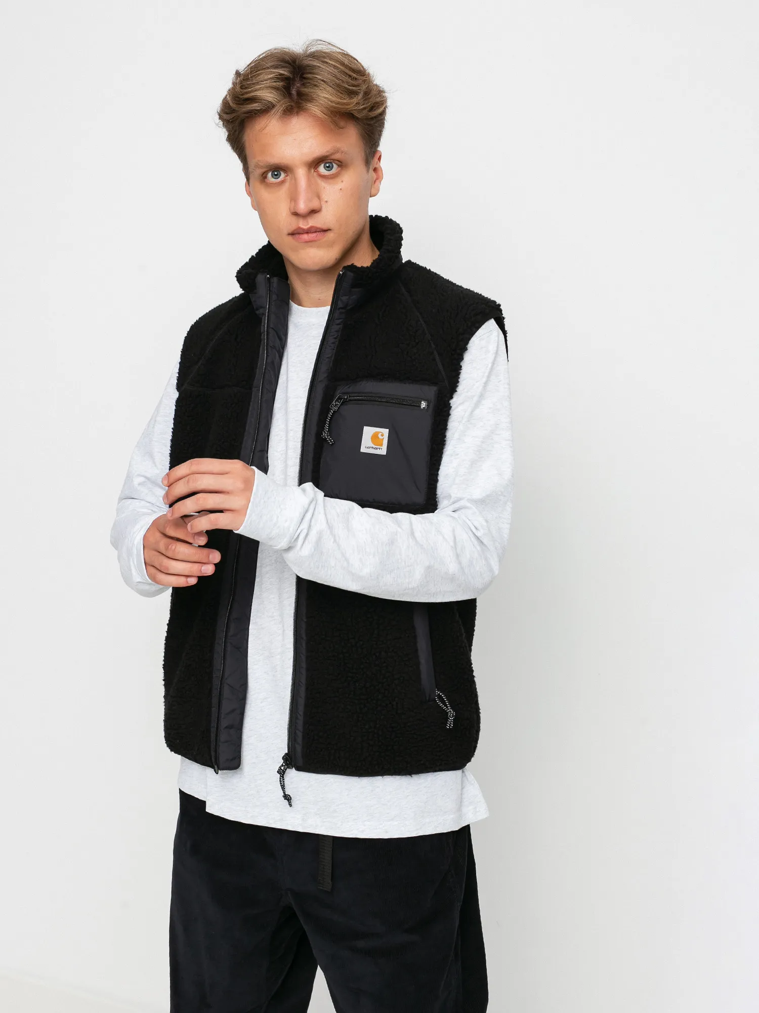 Carhartt WIP Prentis Liner Vest (black/black)