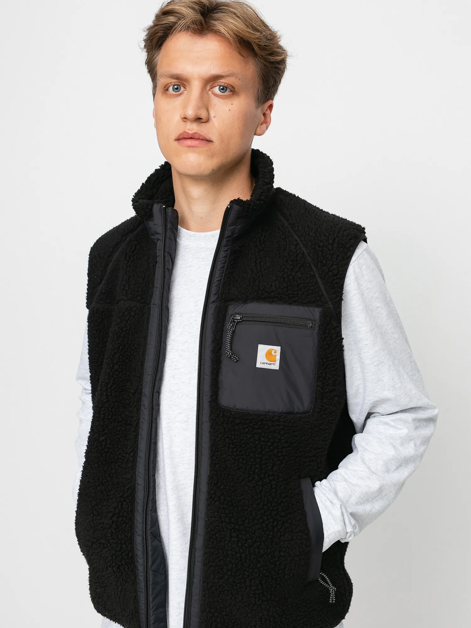 Carhartt WIP Prentis Liner Vest (black/black)