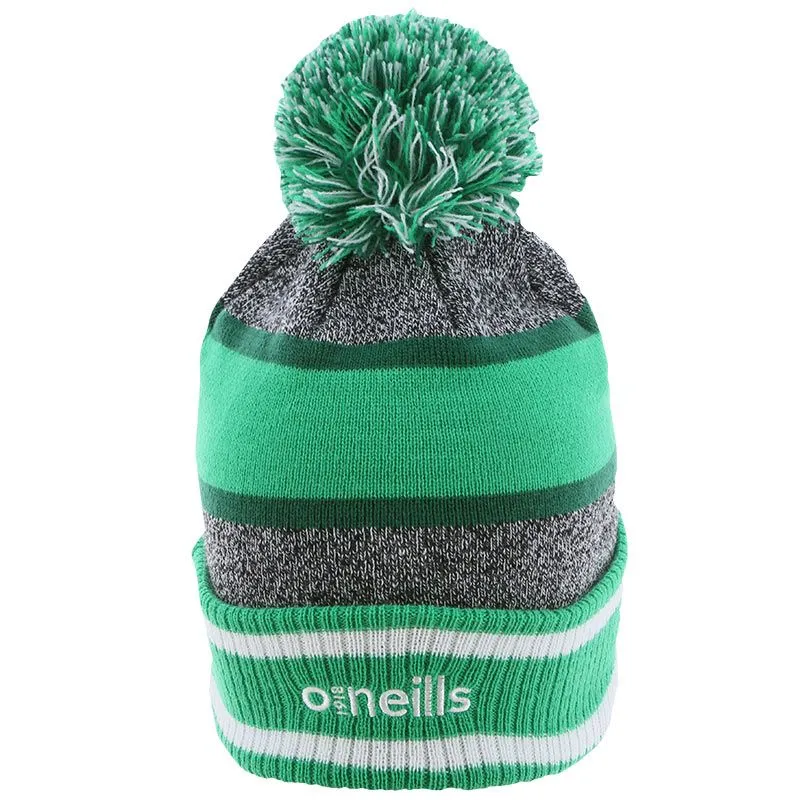 Celtic Cross Knitted Bobble Hat