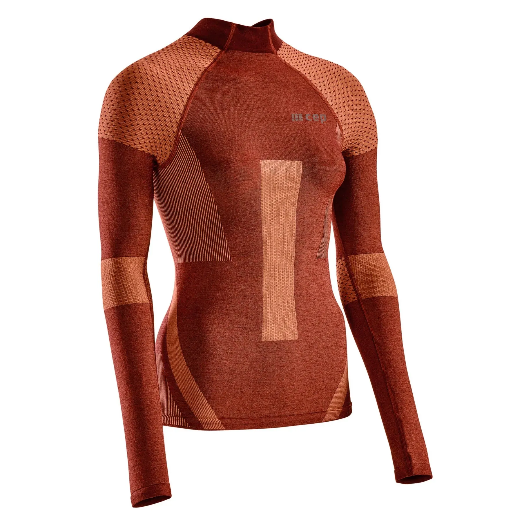 CEP | Ski | Touring Base Shirt | Women's | Dark Orange