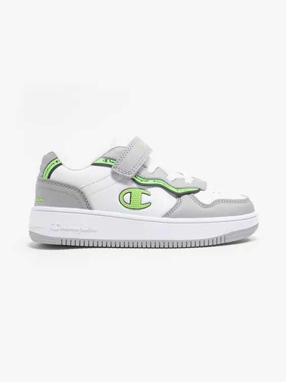 Champion  Junior Rebound Alter Low White/Grey Trainers