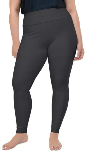 Charcoal Gray Plus Size Leggings