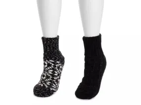 Chenille Women's Slipper Socks - 2 Pack