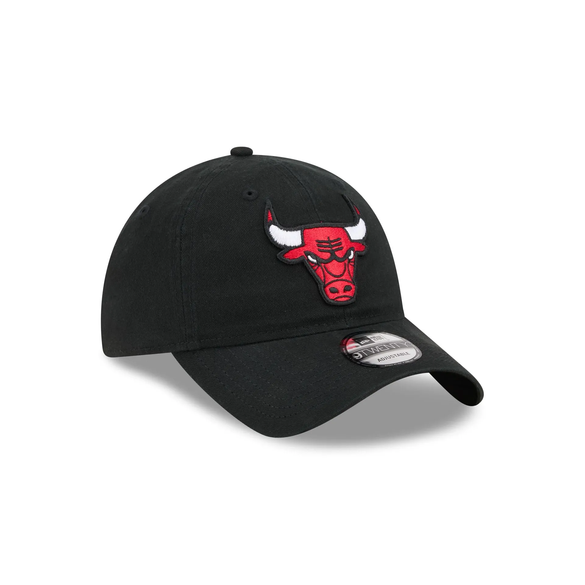 Chicago Bulls Black 9TWENTY Adjustable Hat