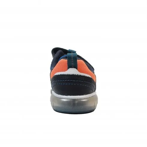 Clarks Spark Flash Toddler | Blue Combi | Childrens Light Up Trainers