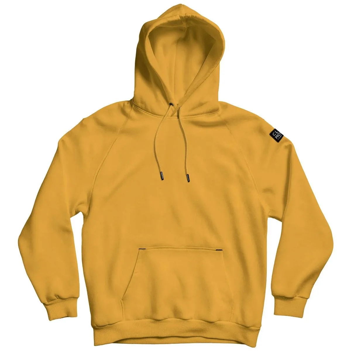 CLOMOD Hoodie "Blank" Spicy Mustard Yellow