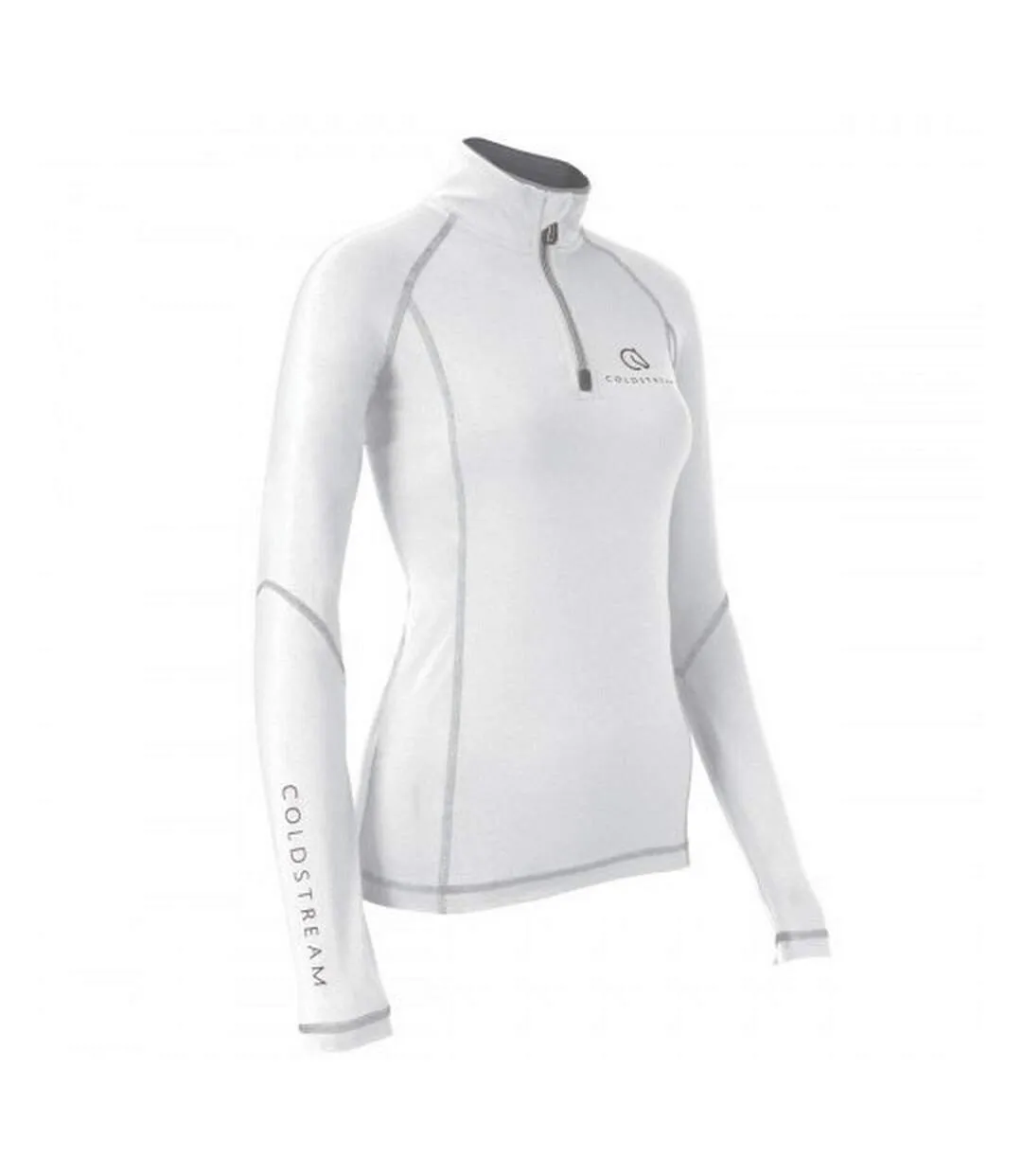 Coldstream Womens/Ladies Thermal Base Layers (White/Light Grey) - UTBZ3764