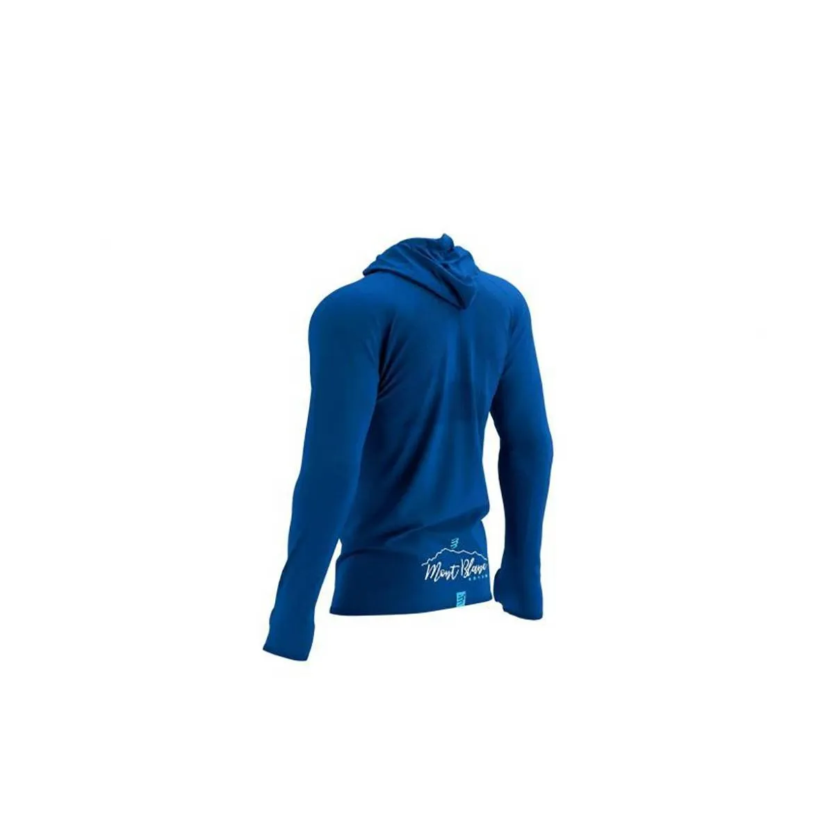 Compressport 3D Thermo Seamless Hoodie Zip - Mont Blanc 2022