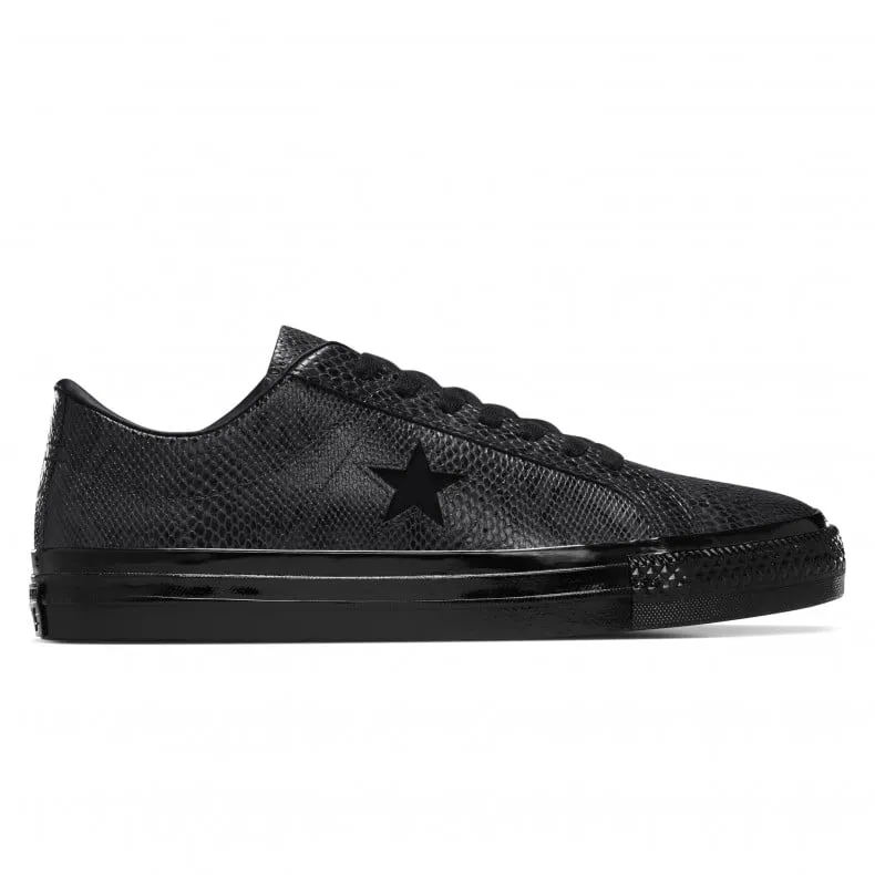 Converse Cons x Jamie Platt One Star Pro Ox (Black/Black/White)