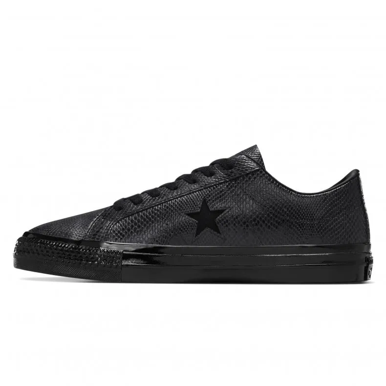 Converse Cons x Jamie Platt One Star Pro Ox (Black/Black/White)