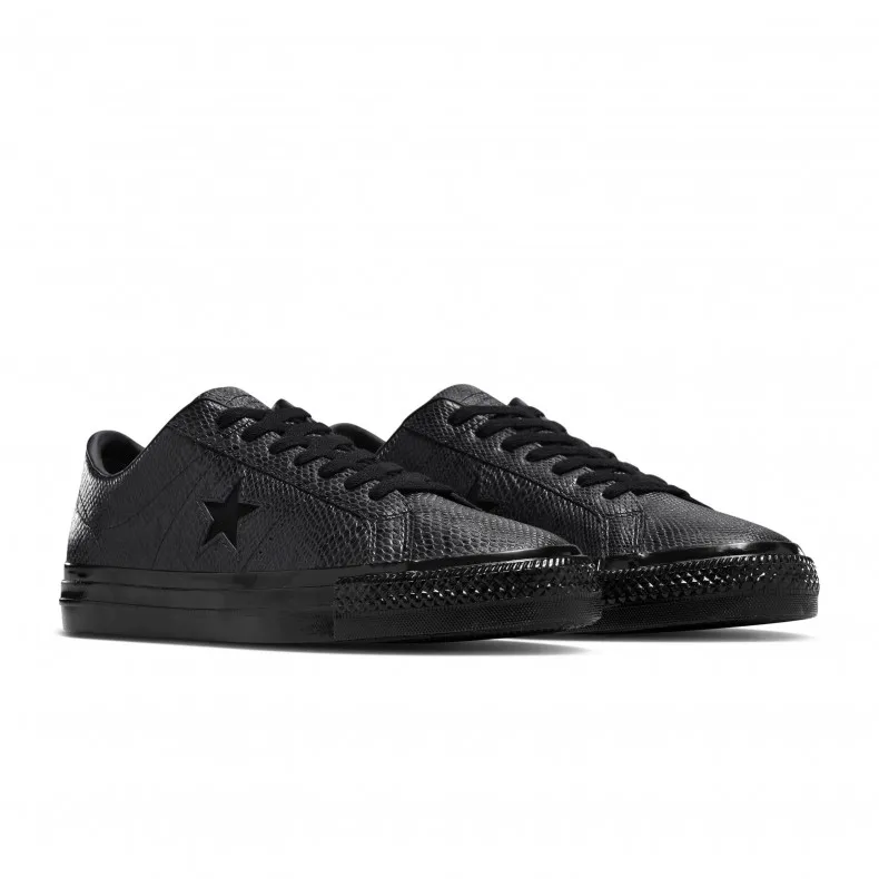 Converse Cons x Jamie Platt One Star Pro Ox (Black/Black/White)