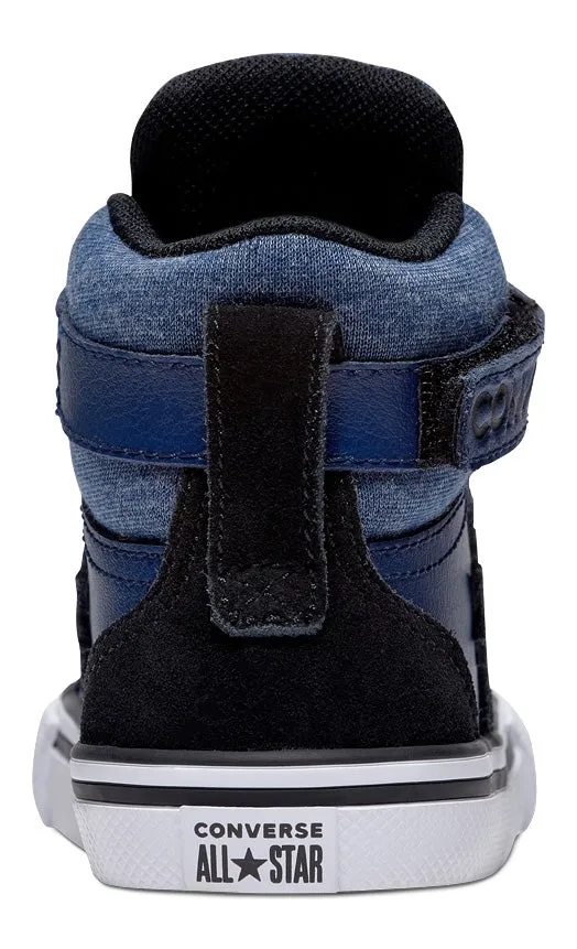 Converse Pro Blaze Strap Toddler Hi Top Navy/Black/White