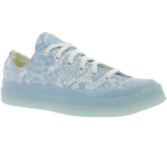 Converse x Golf Wang Low Top Scarpe fantastiche sneakers in vera pelle Chuck 70 Ox Blu/Bianco