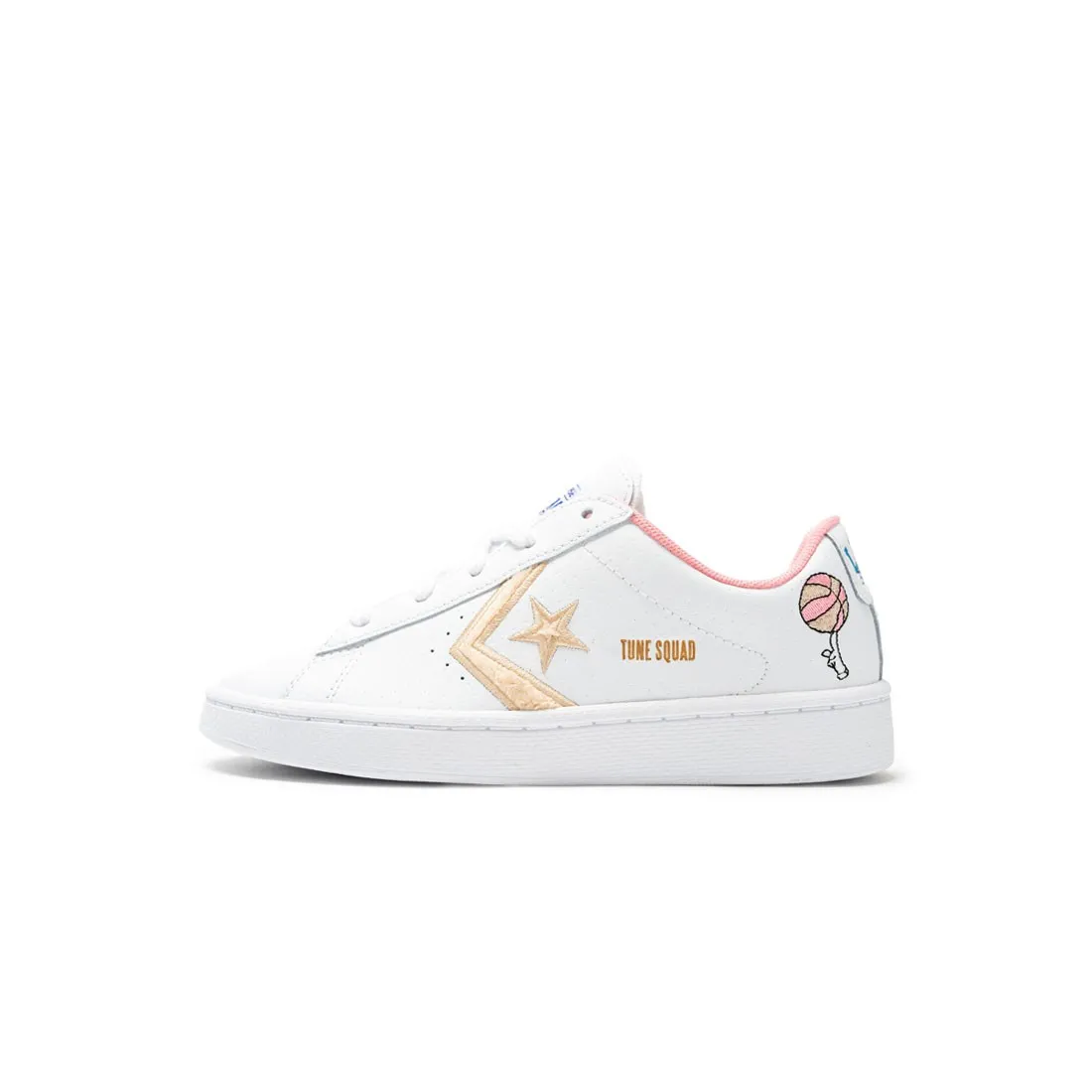 Converse x Space Jam A New Legacy Little Kids Lola Pro Leather Ox (white / white onyx / multi)