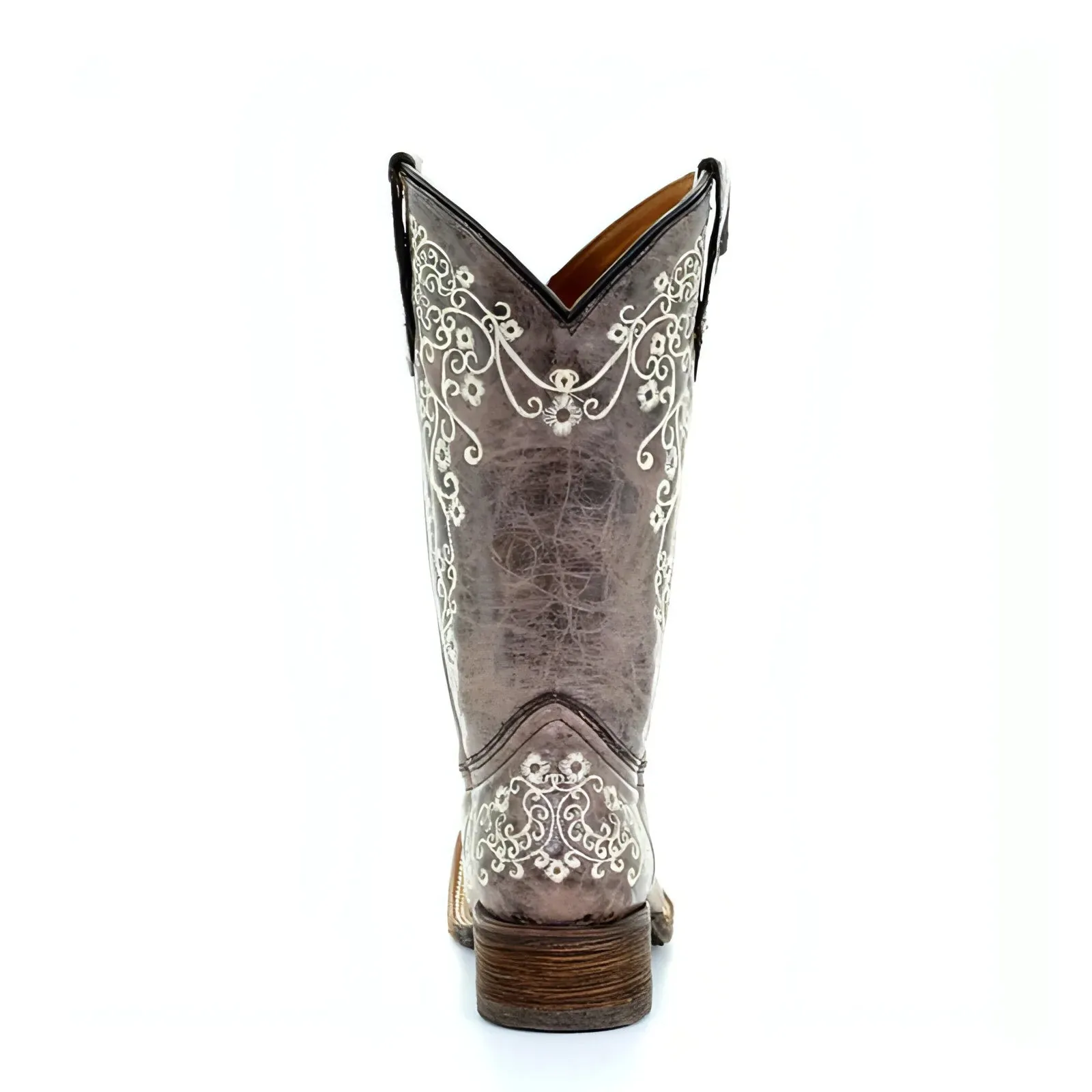 Corral Brown Crater Embroidery Western Boot