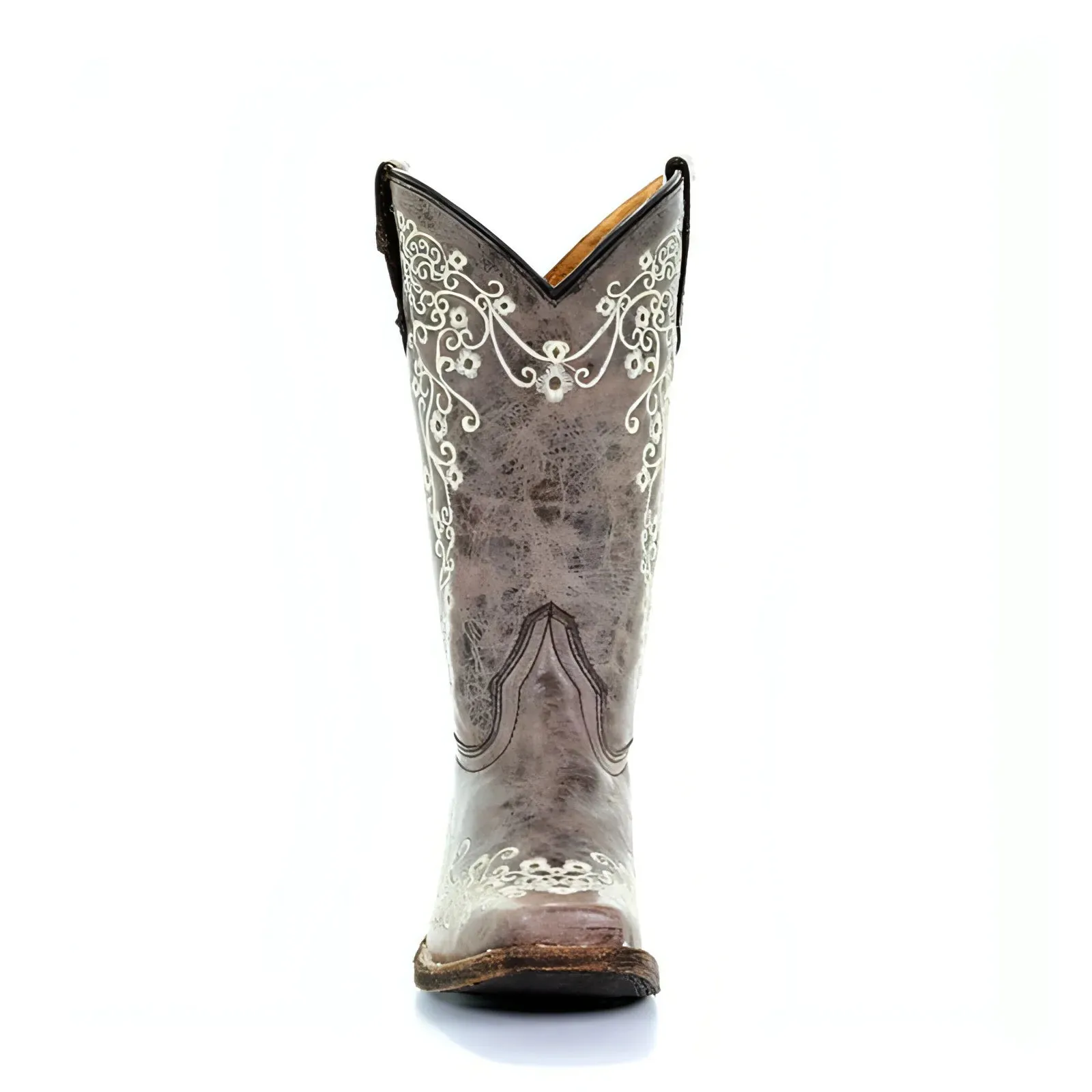 Corral Brown Crater Embroidery Western Boot