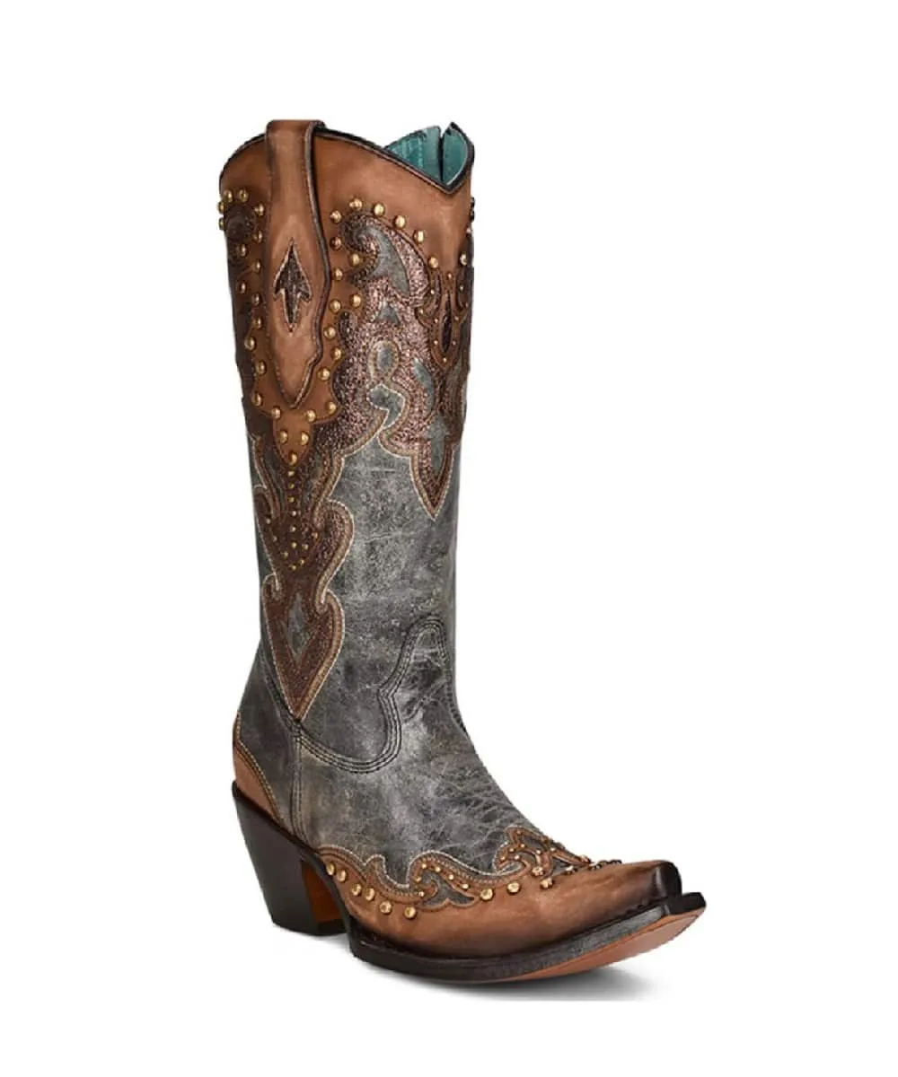 Corral Women's Almond Laser Boot