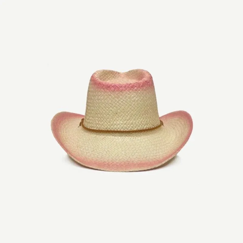 Cowgirl Adjustable Woven Straw Hat