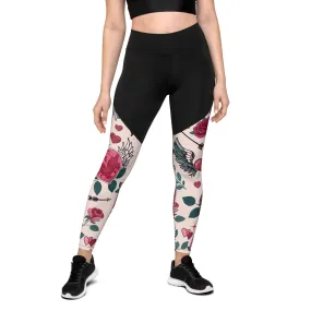 Cute Valentine Compression Leggings