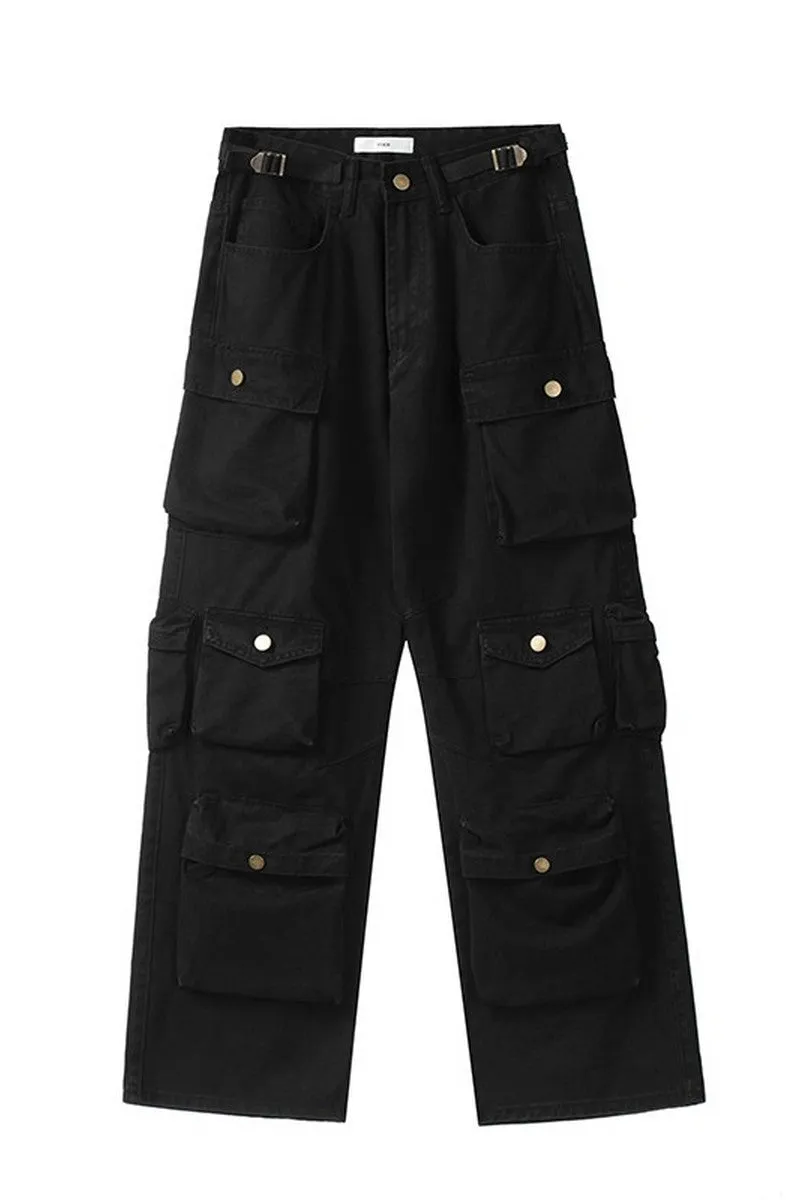 CZ Multi Pocket Oversized Straight Trousers