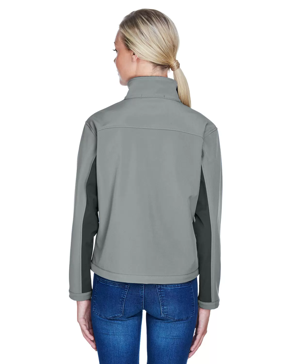 D997W Devon & Jones Ladies' Soft Shell Colorblock Jacket SKU: D997W