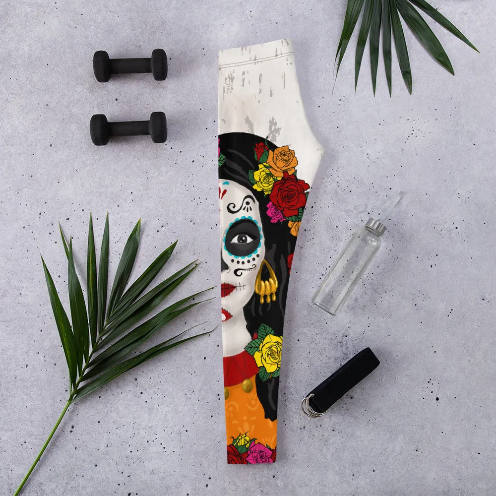 Day of the Dead Vibes Leggings