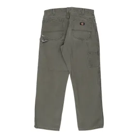 Dickies Carpenter Trousers - 36W 30L Khaki Cotton