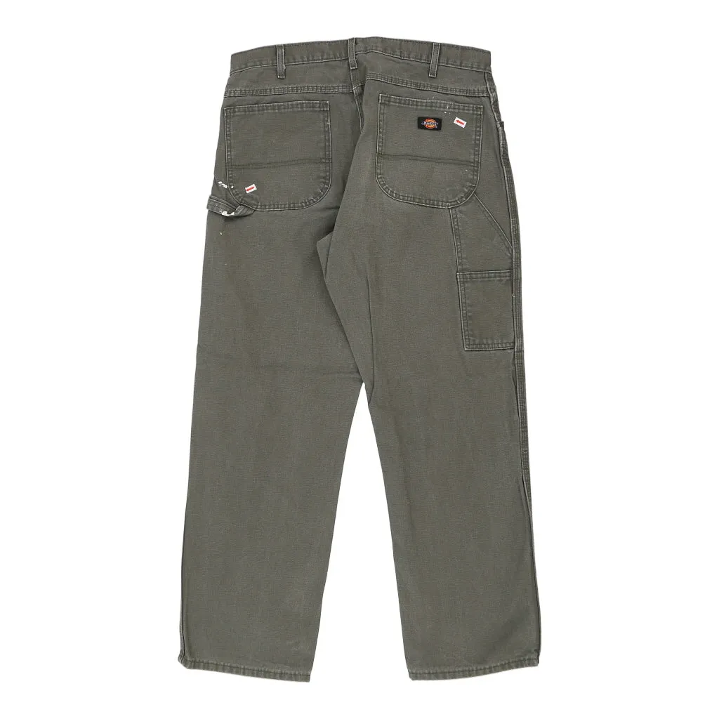 Dickies Carpenter Trousers - 36W 30L Khaki Cotton