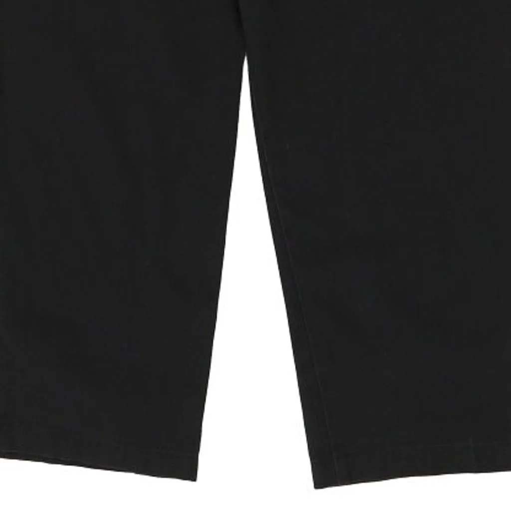 Dickies Trousers - 32W 30L Black Cotton Blend