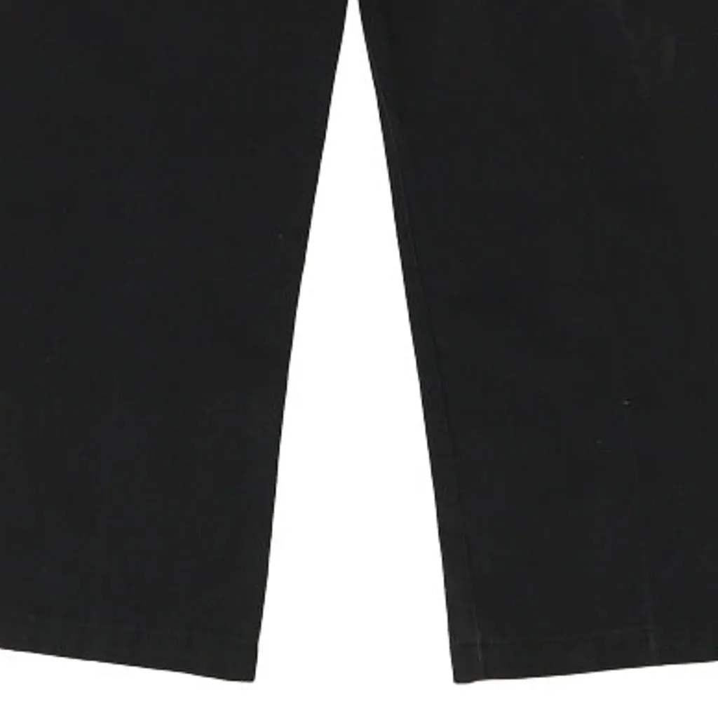 Dickies Trousers - 34W 34L Black Cotton Blend