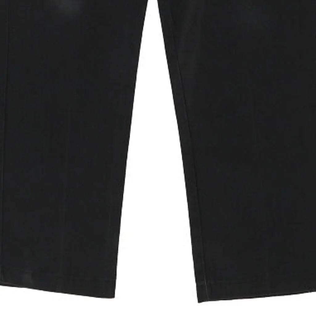 Dickies Trousers - 34W 34L Black Cotton Blend