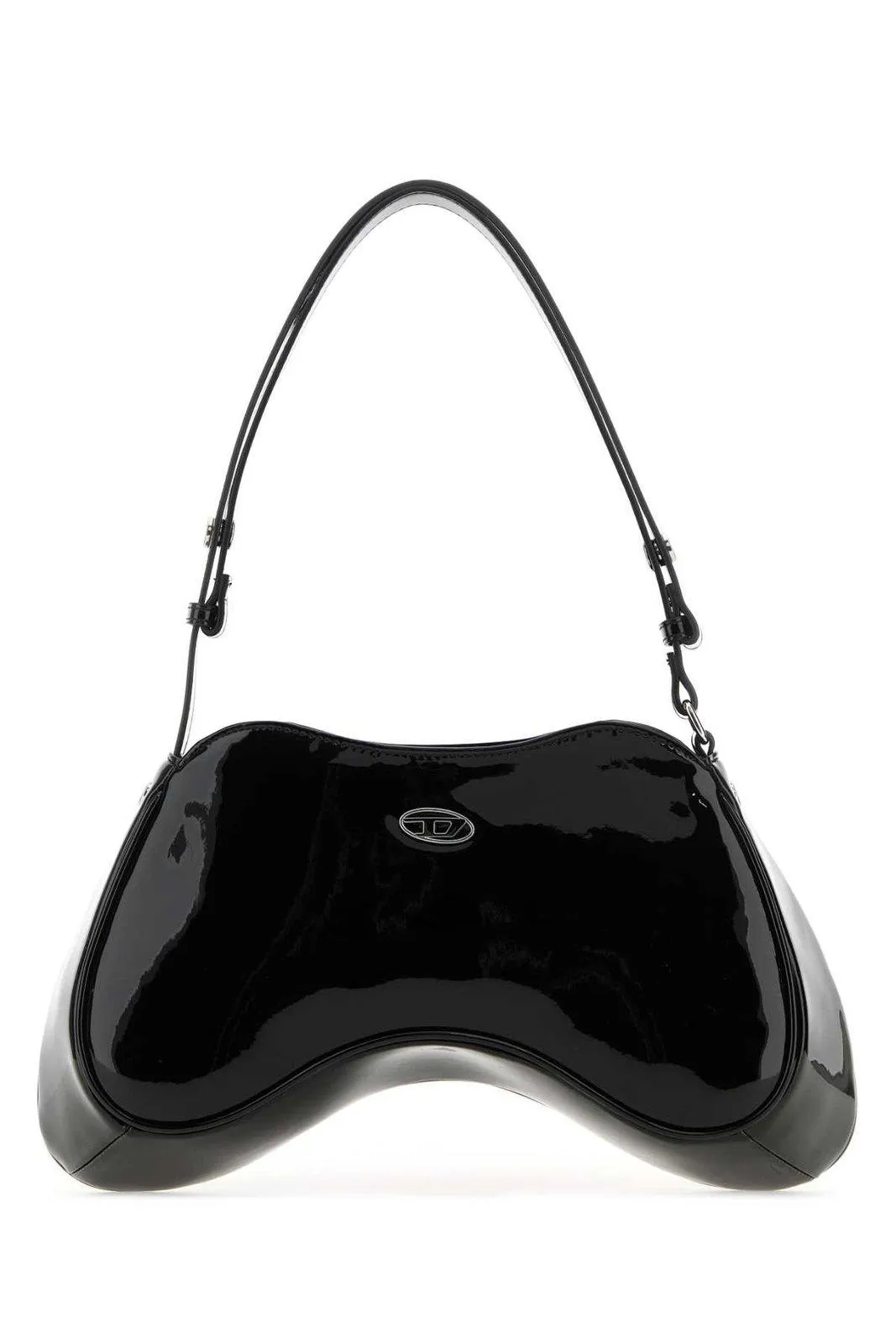 Diesel Play Logo-plaque Zipped Shoulder Bag