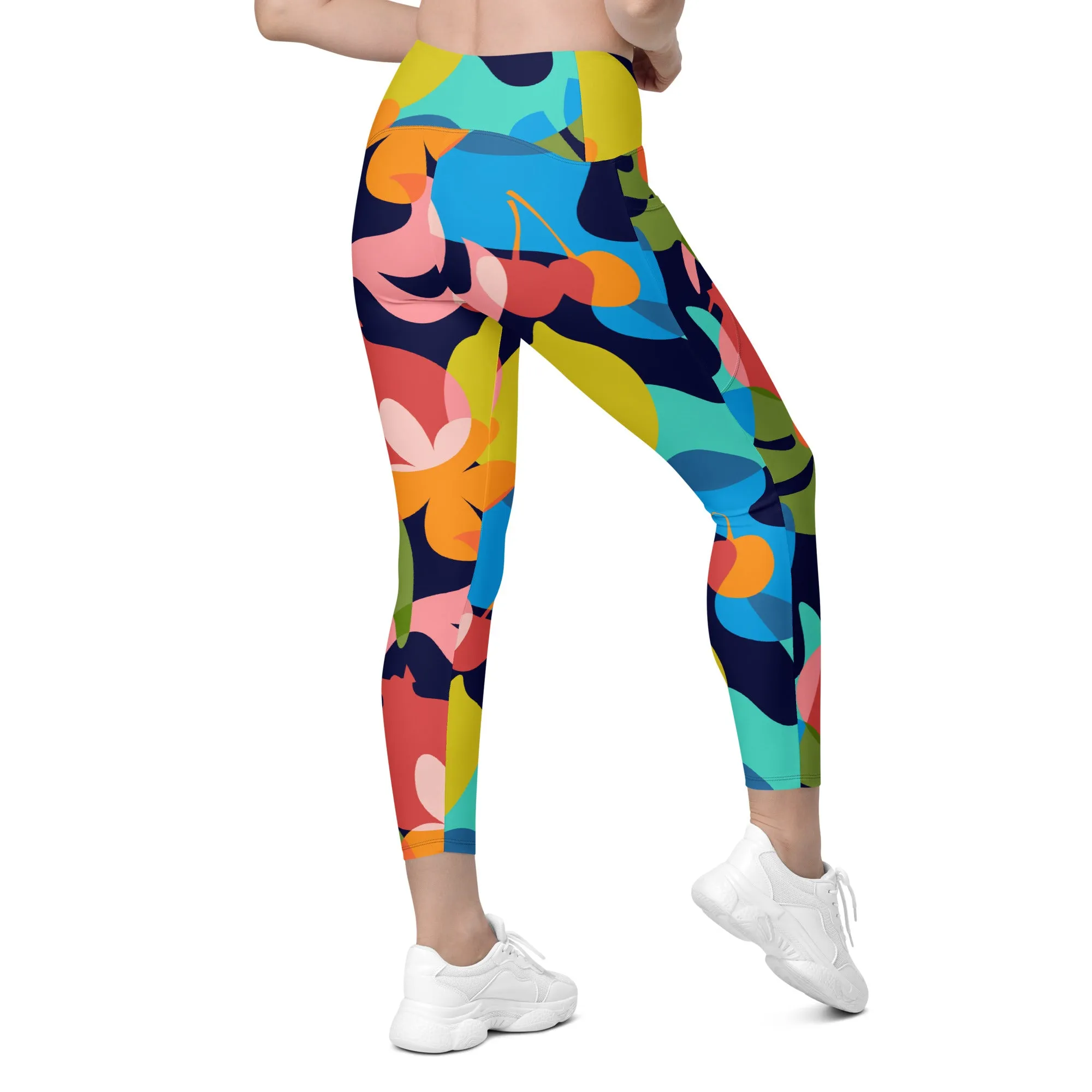 Dopamine Crossover Leggings With Pockets