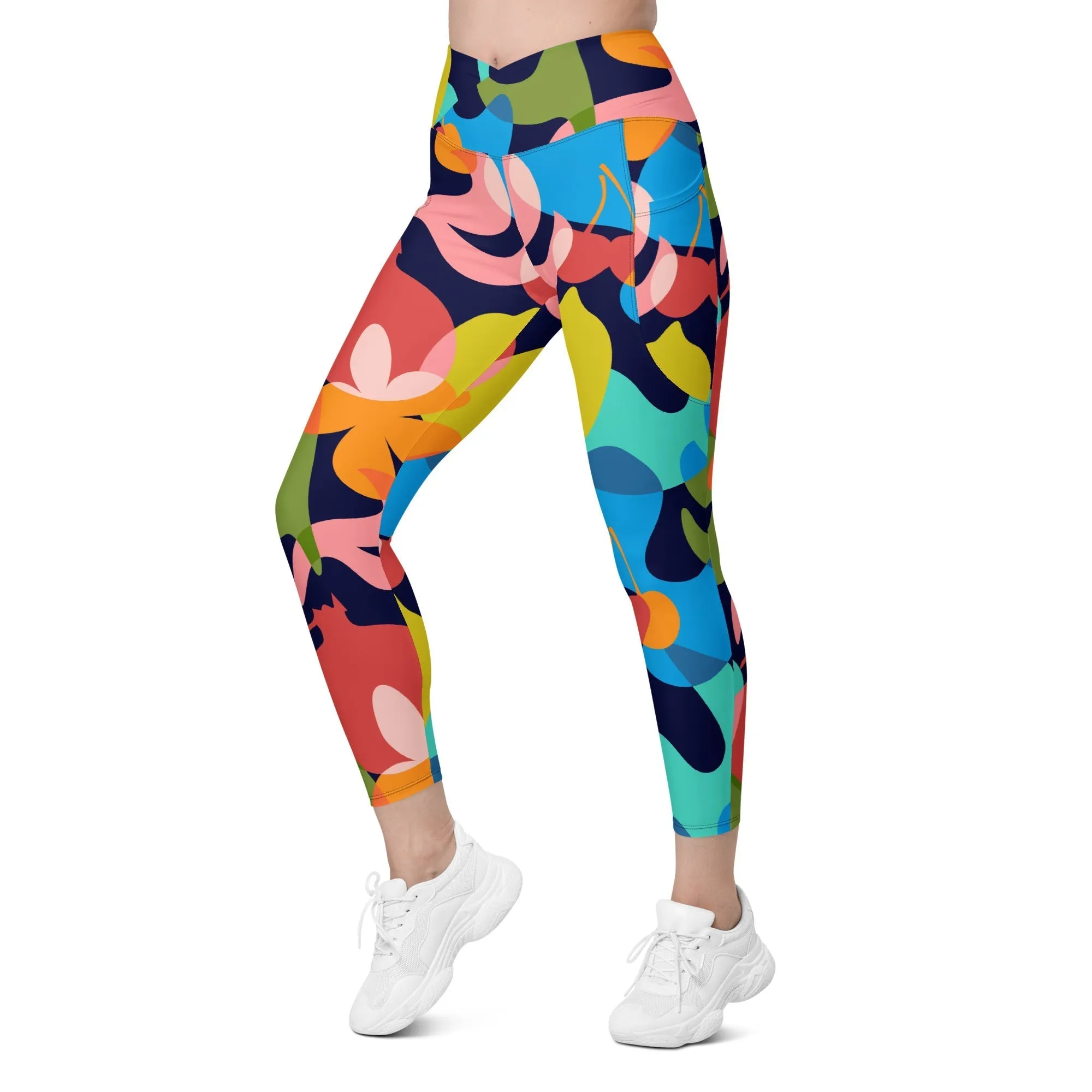 Dopamine Crossover Leggings With Pockets