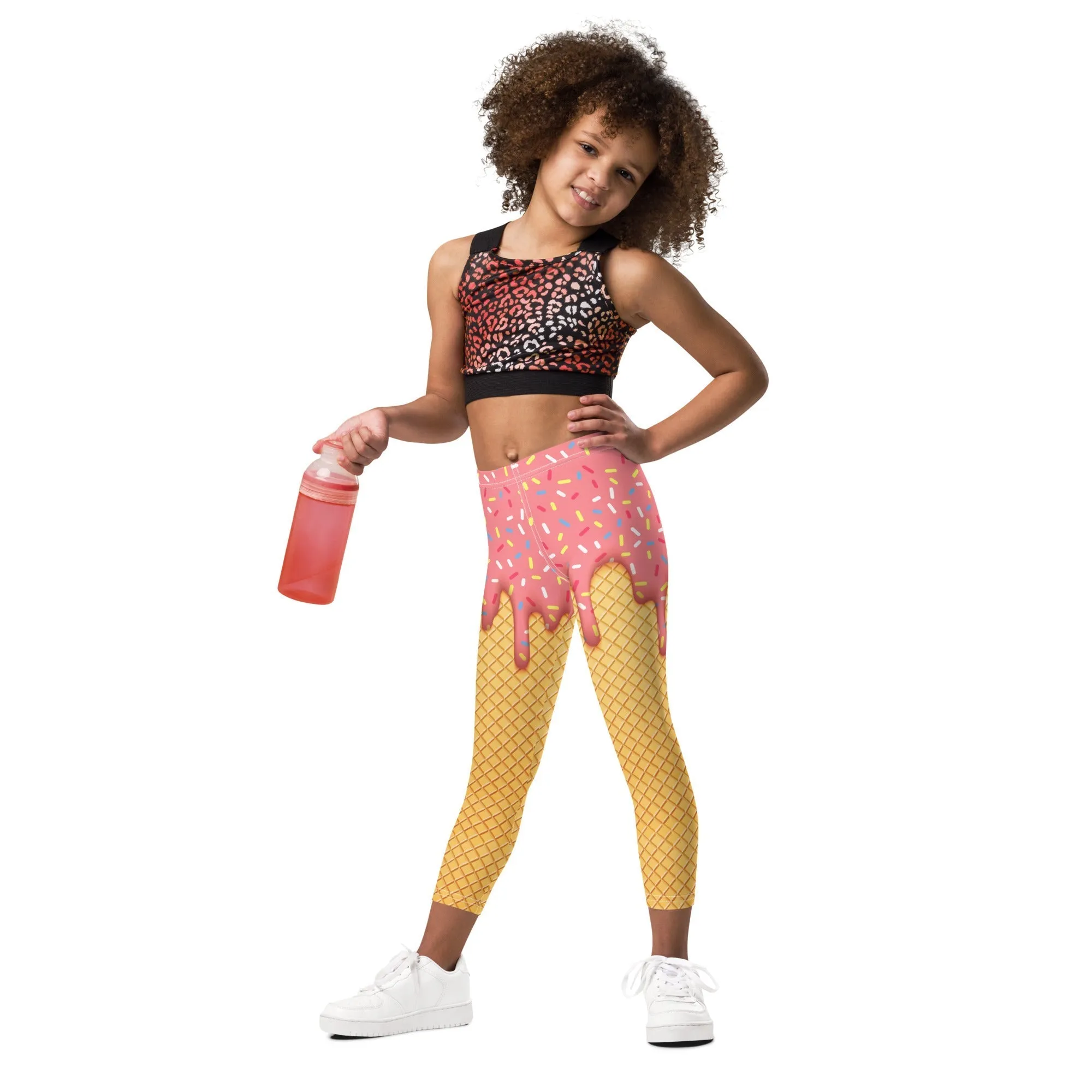 Dripping Ice Cream Kid's Leggings