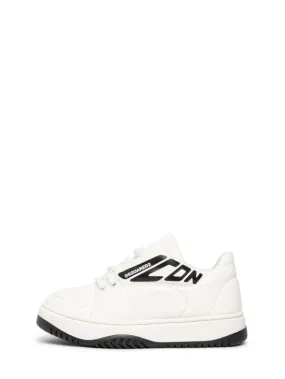 Dsquared2   Printed poly lace-up sneakers 