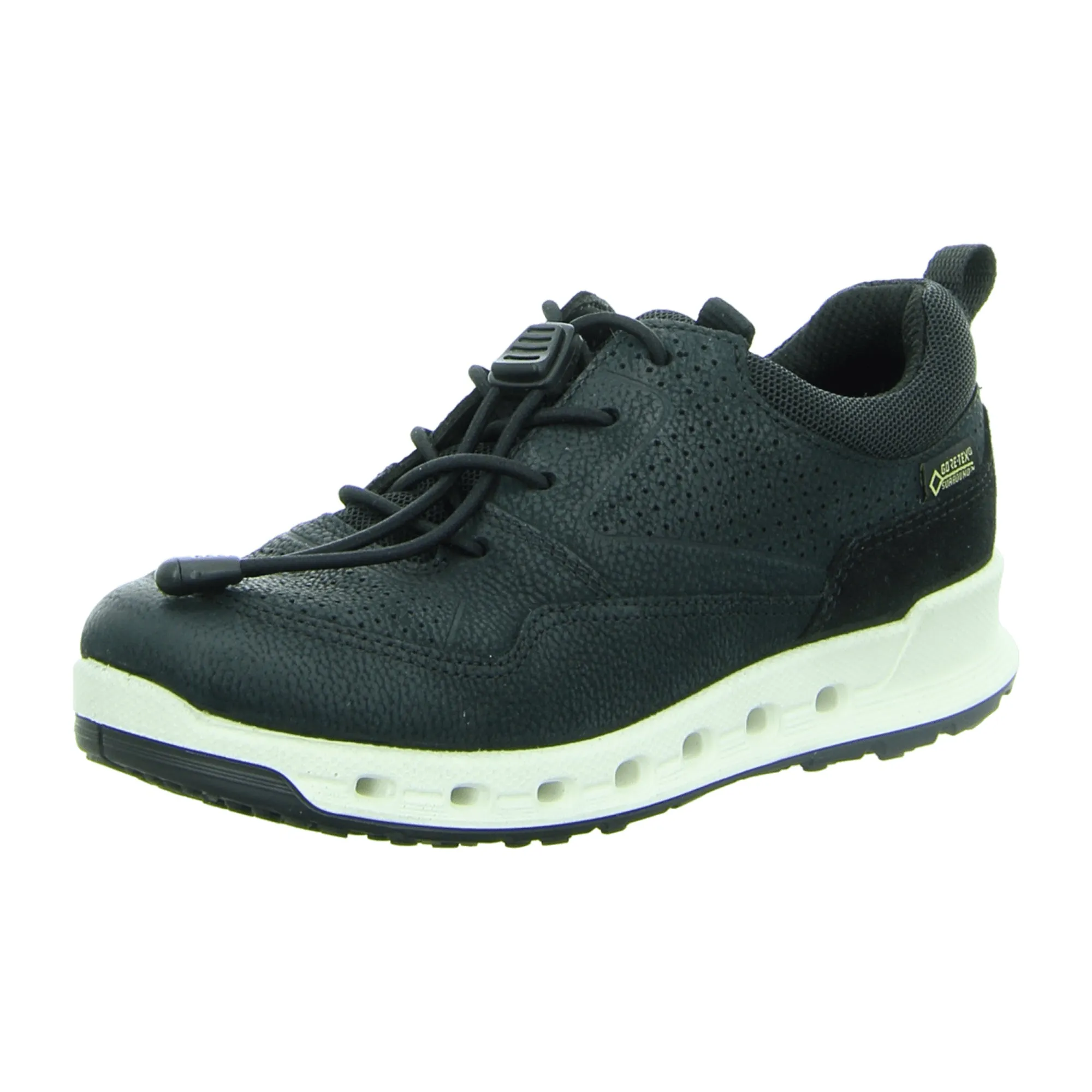 Ecco Cool Kids Black Sneakers for Children - Durable & Stylish