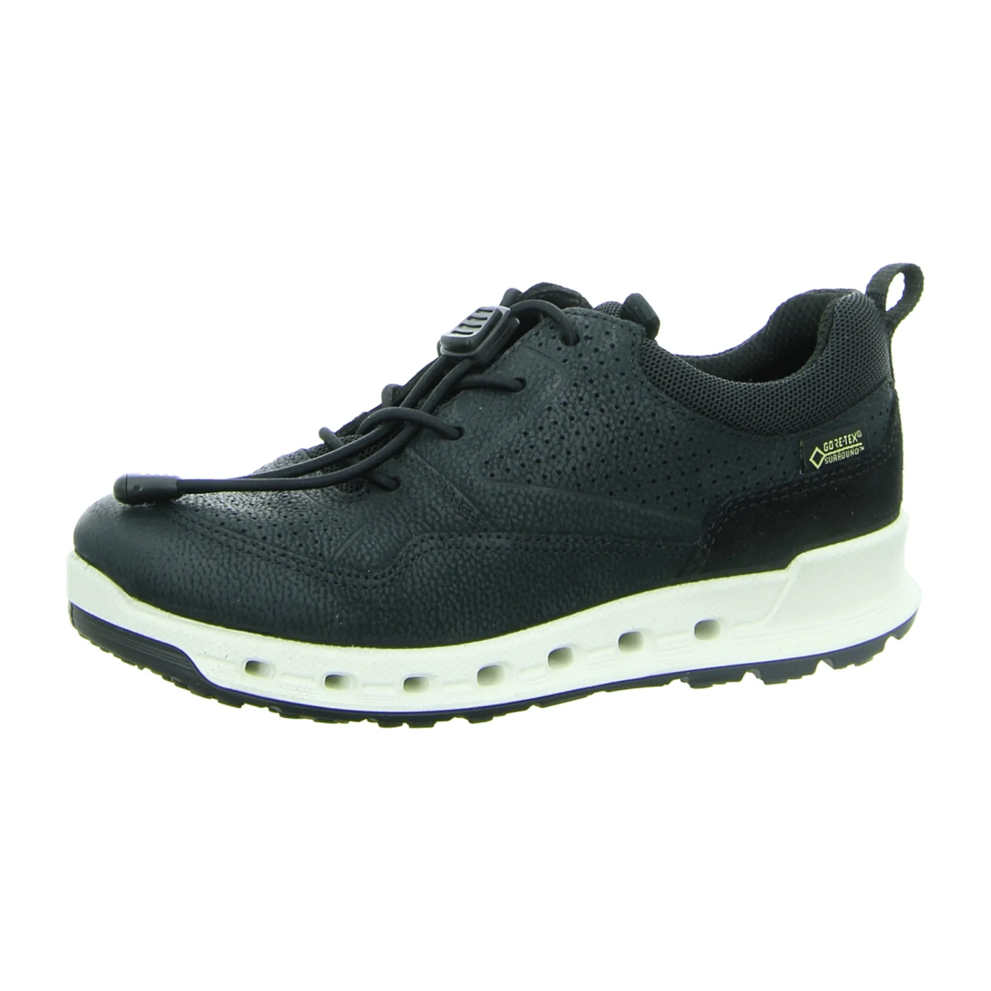 Ecco Cool Kids Black Sneakers for Children - Durable & Stylish