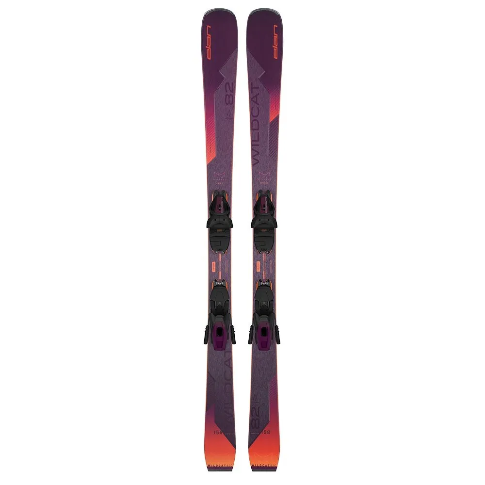 Elan Wildcat 82 C Ski System with ELW 9.0 GW Bindings (Women's)