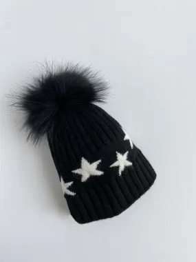 Equation Starry Hat - Black/White Stars