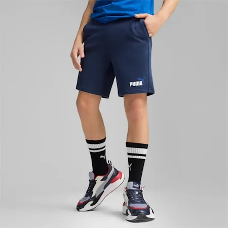 Essentials+ Two-Tone Shorts Youth | Club Navy | PUMA SHOP ALL PUMA | PUMA 