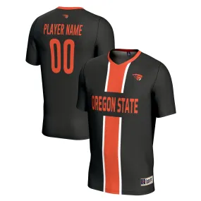 GameDay Greats  Oregon State Beavers Unisex Black Pick-A-Player NIL Lightweight Soccer Jersey