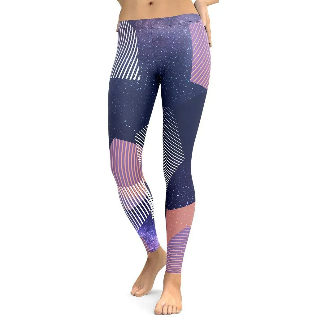 Geometric Universe Leggings