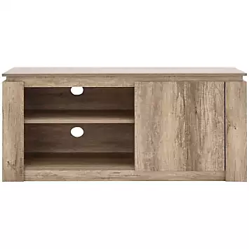 GFW Canyon 3D Oak Effect Compact TV Unit | Kaleidoscope