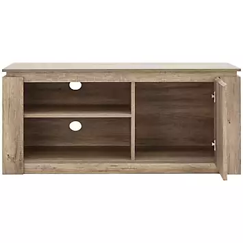 GFW Canyon 3D Oak Effect Compact TV Unit | Kaleidoscope