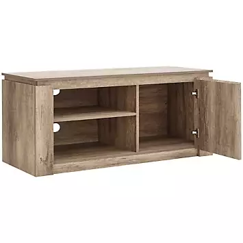 GFW Canyon 3D Oak Effect Compact TV Unit | Kaleidoscope