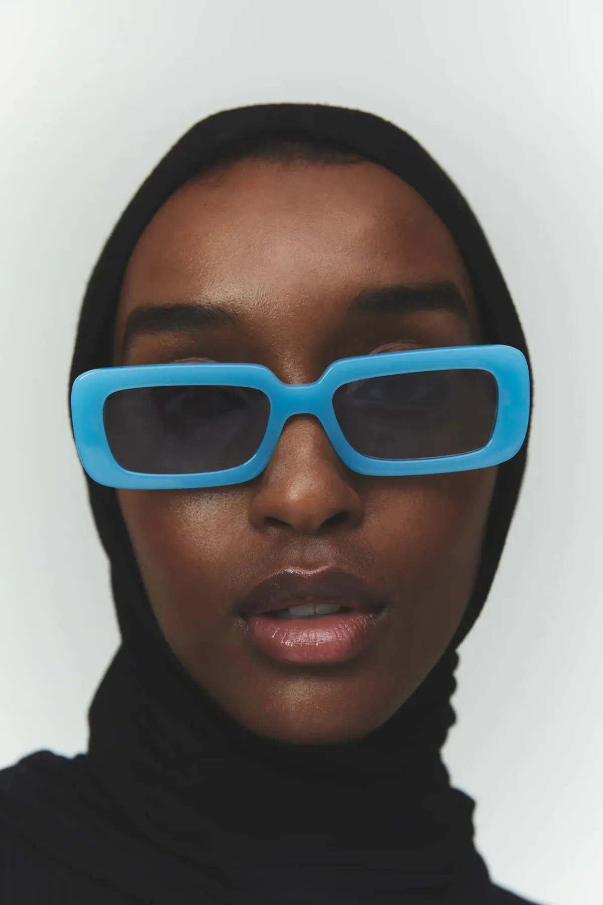 Gigi Sunglasses - Gloss Blue