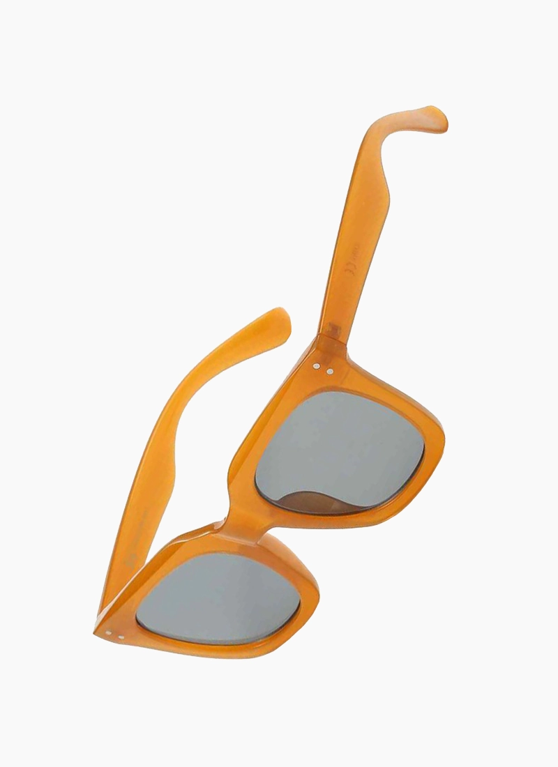 Giselle Square Sunglasses - Mustard