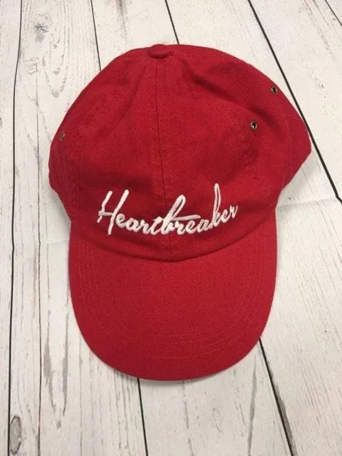 Heartbreaker Embroidered Hat, 4 Colors